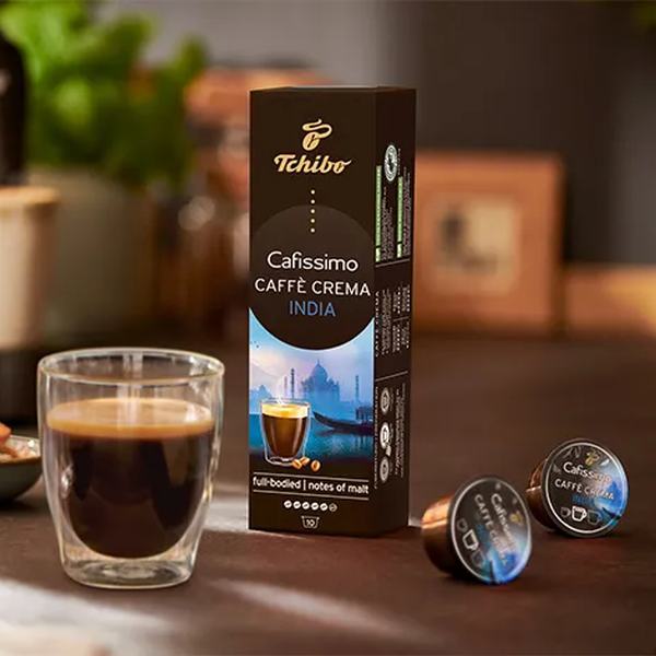Kohvikapslid-TCHIBO-Cafissimo-Caffe-Crema-India
