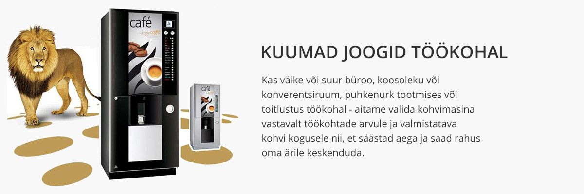 Kuumajoogi automaadid