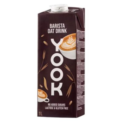 Kaerajook YOOK Barista 1.0L Gluteeni ja laktoosivaba