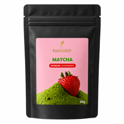 Maasikamaitseline Matcha Floragold 30g